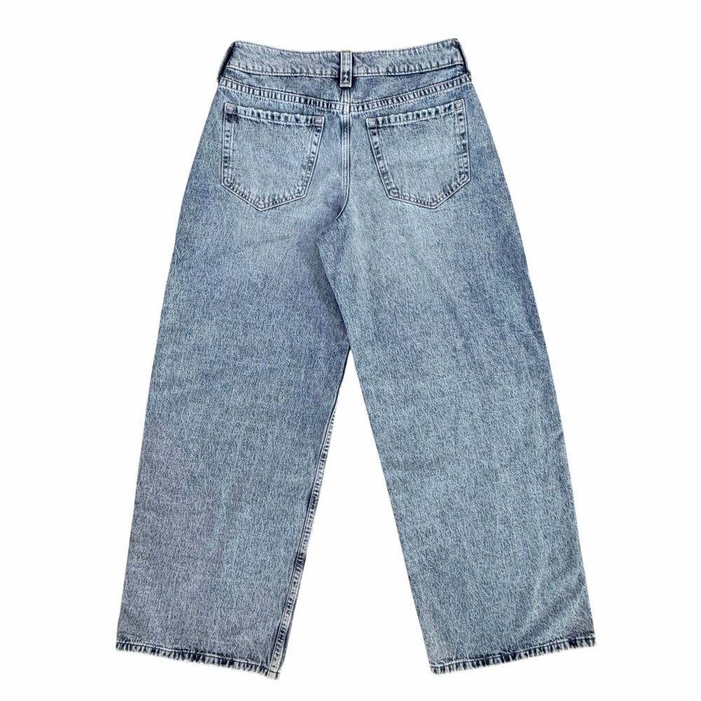 NWT Hollister Y2K Low-Rise Super Baggy Jeans Size 30W tagged 28W McBling Grunge - Picture 3 of 14
